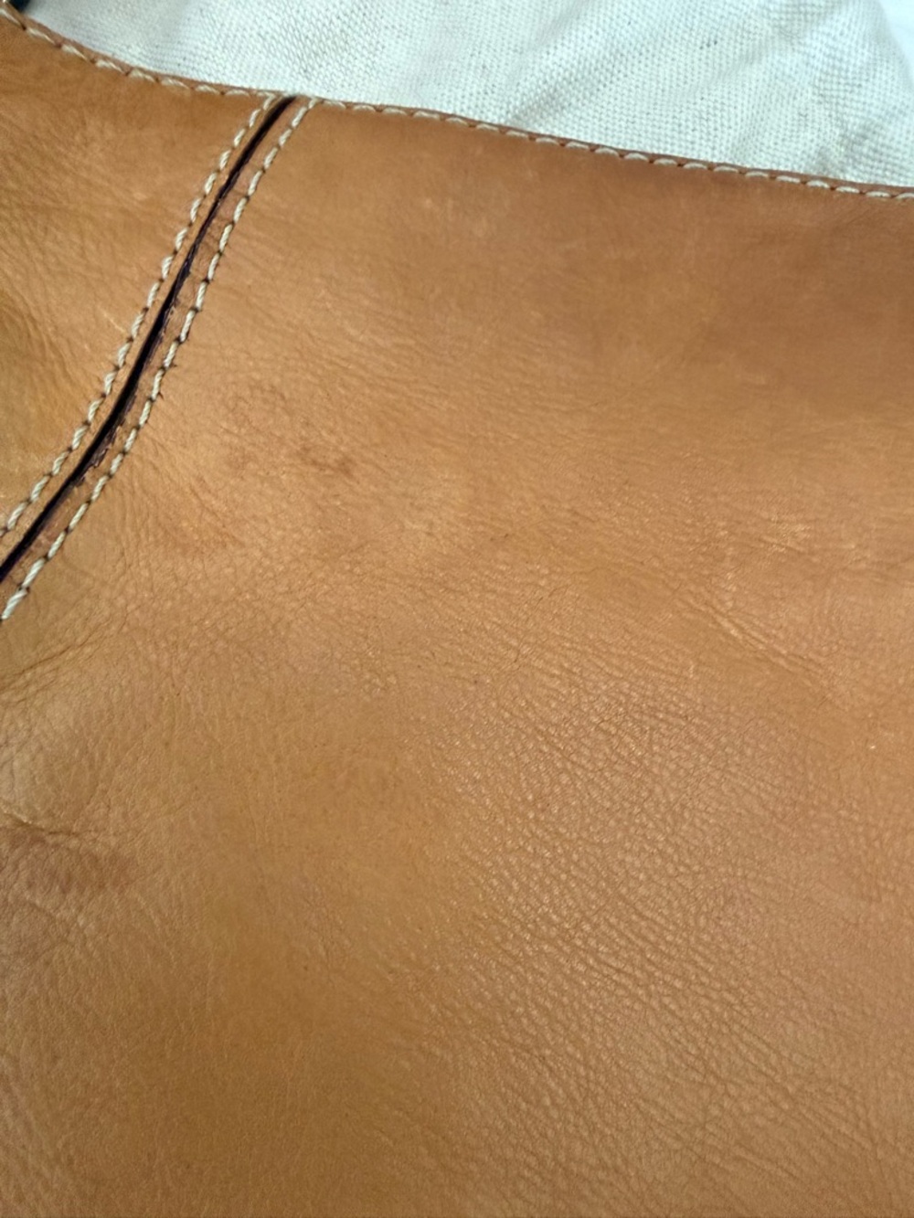 Michael Kors Y2K Tan Cognac Genuine Leather Shoulder Bag! - Picture 6 of 6